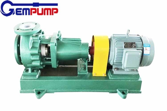 Forro horizontal da liga de Fluoroplastic da única sução da bomba centrífuga de única fase de IHF80-65-125F